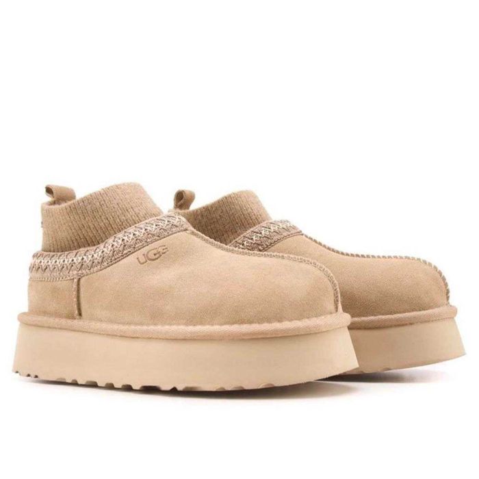 Зимові Жіночі Уггі UGG Tasman Platform Sock 36-41 (Без Предоплати)