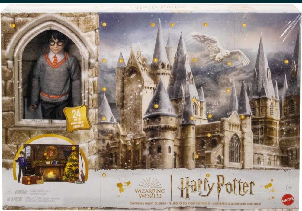 Адвент календарь кукла Гарри Поттер Harry Potter Advent Mattel