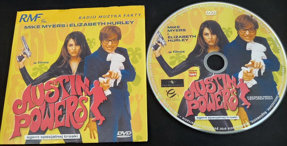Austin Powers-agent specjalnej troski flim/płyta DVD