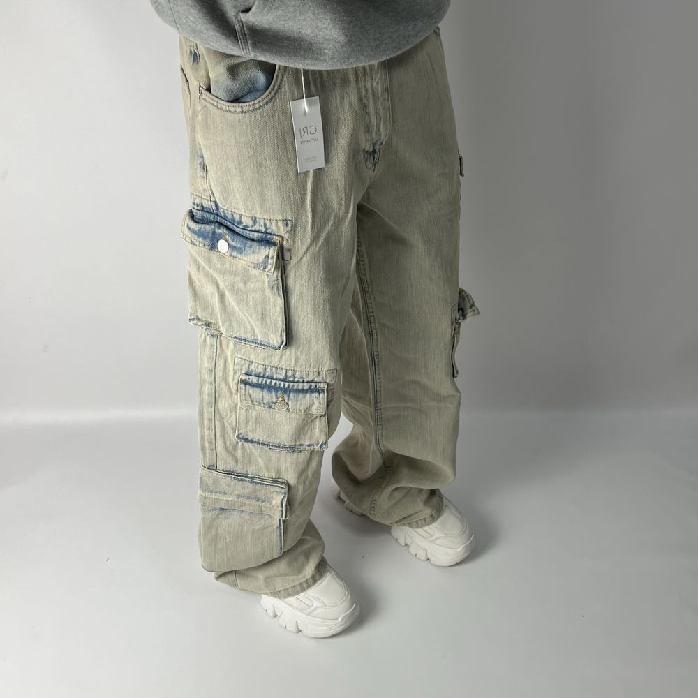 широкі avandgarde cargo джинси rick авангардні карго rap y2k opium sk8