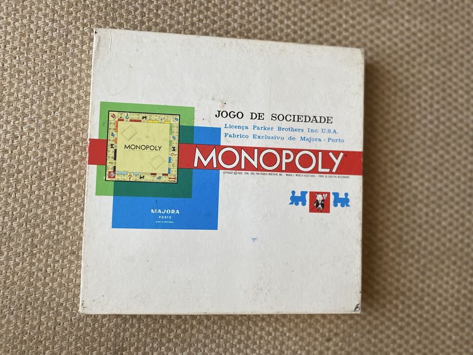 Monopoly Majora em escudos de 1960