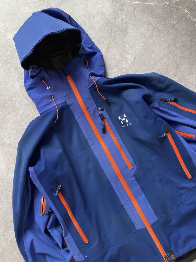 Мужская ветровка Haglofs gore tex softshell.