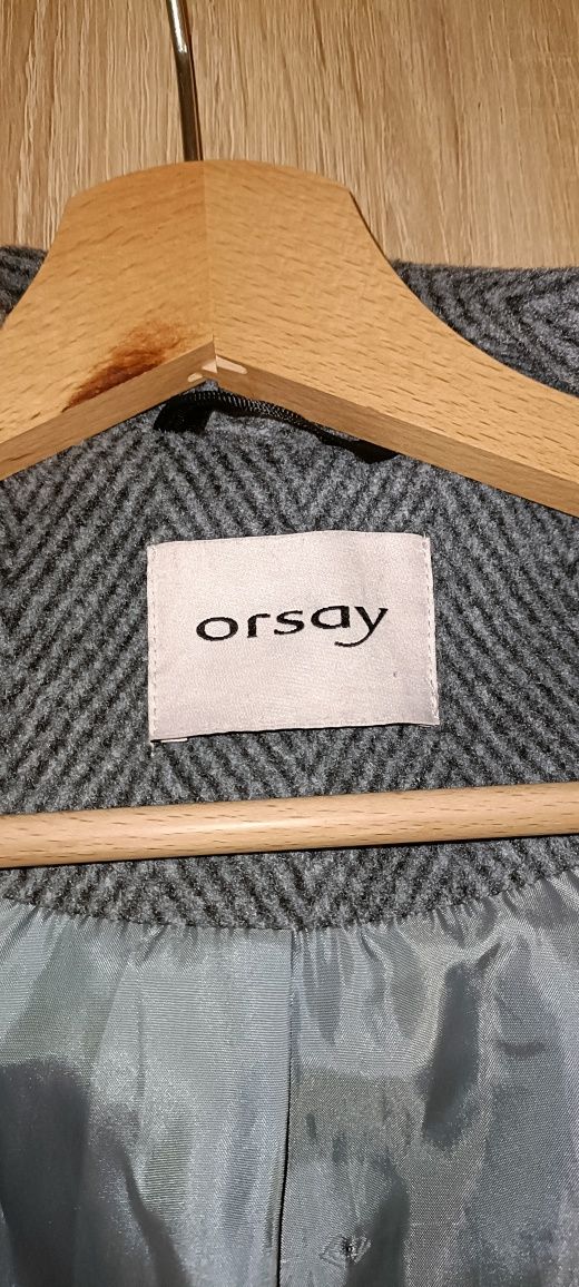 Płaszcz przejściowy Orsay 40 jodełka