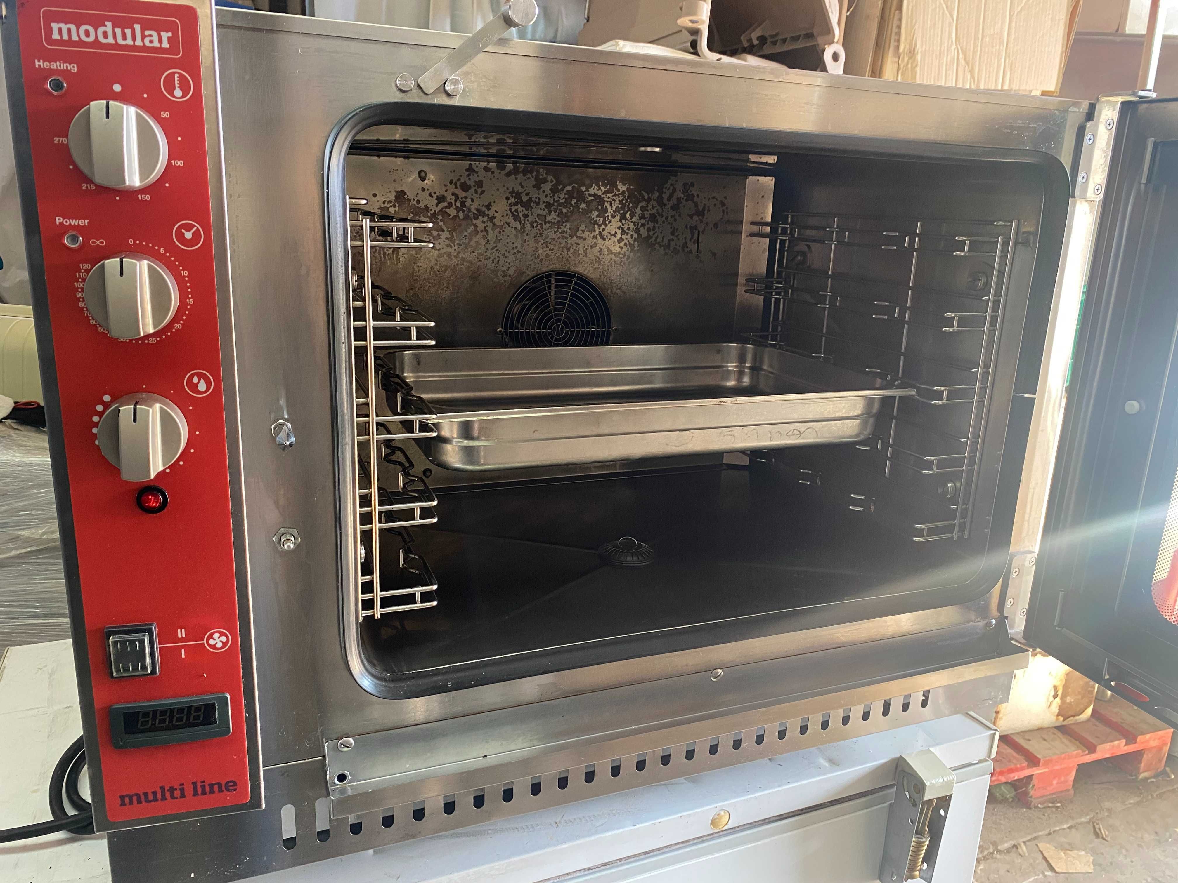 Forno Modular Convetor Semi-Novo Gás natural 5 niveis