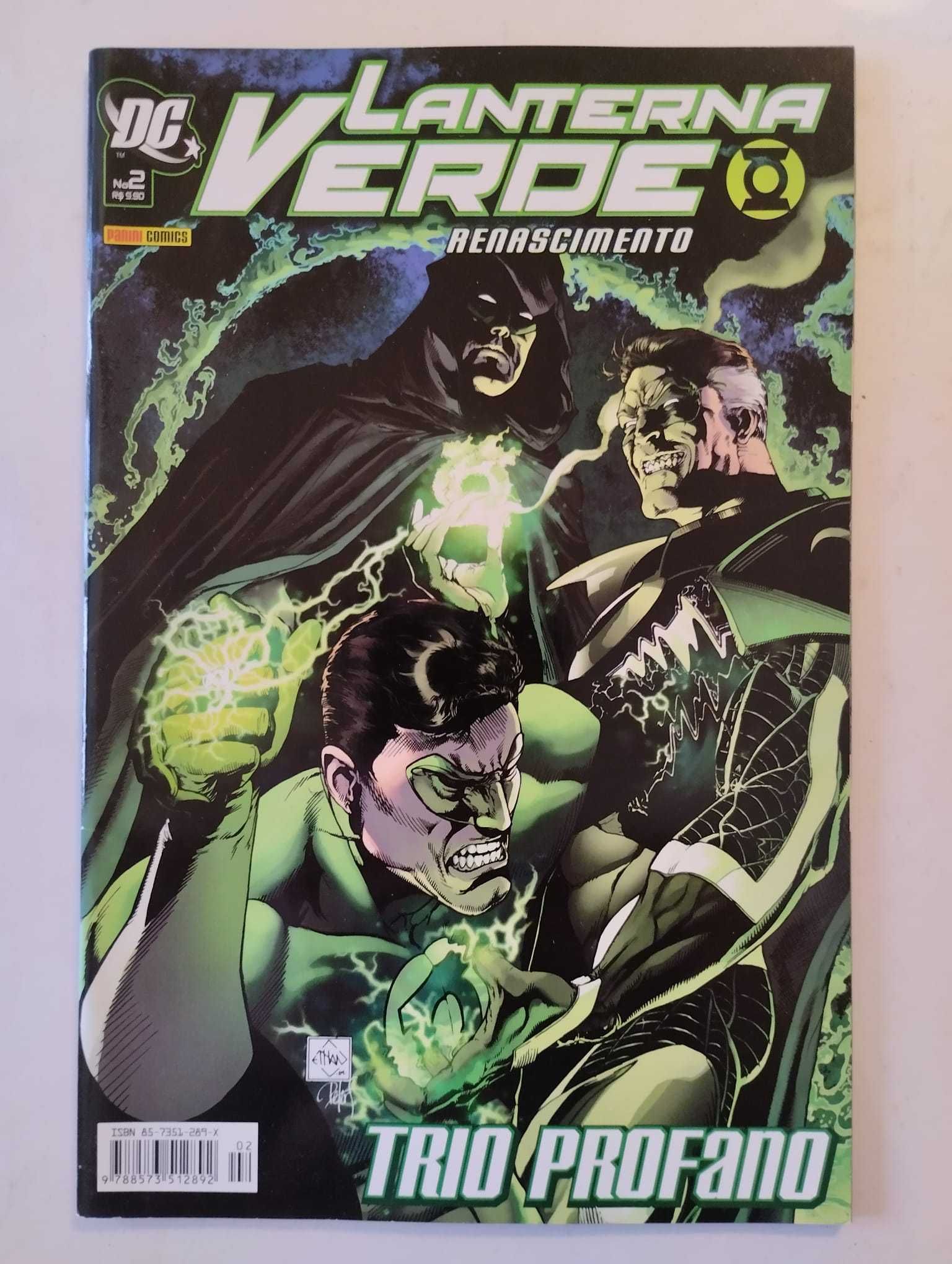 Lanterna Verde: Renascimento - Coleção Completa em 3 volumes