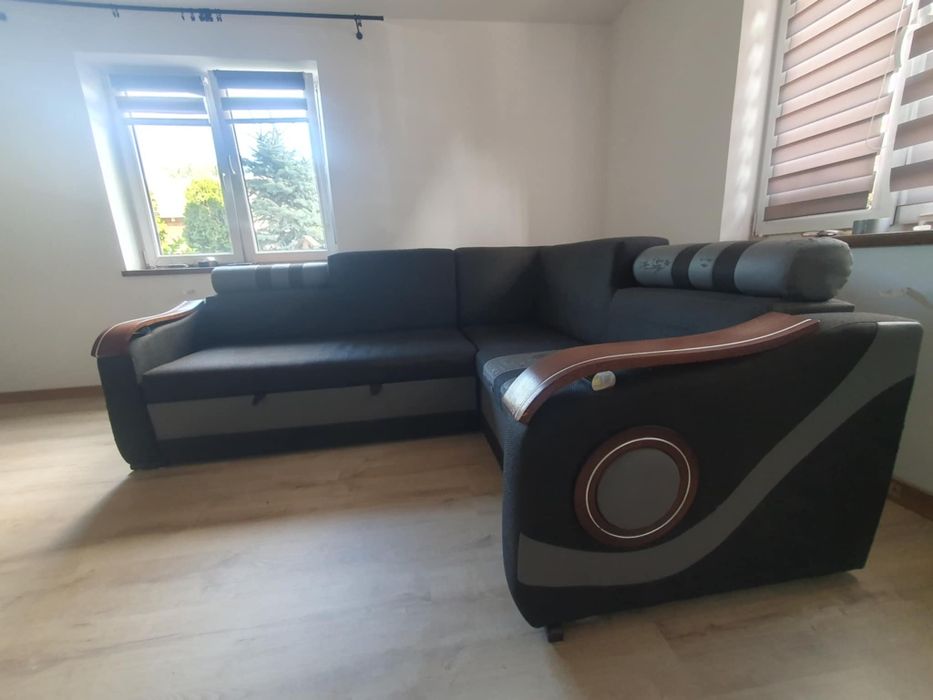 Narożnik z funkcją spania