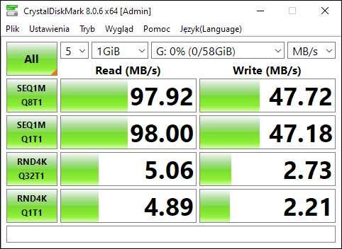 Karta pamięci Micro KRY SD 64GB U3 C10 + adapter