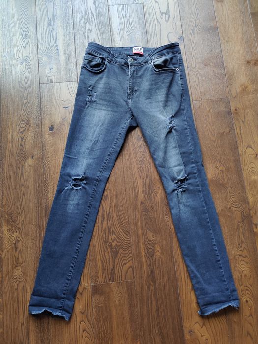 Spodnie męskie jeans czarne MR.F Fashion Essentials  rozmiar w32/l32