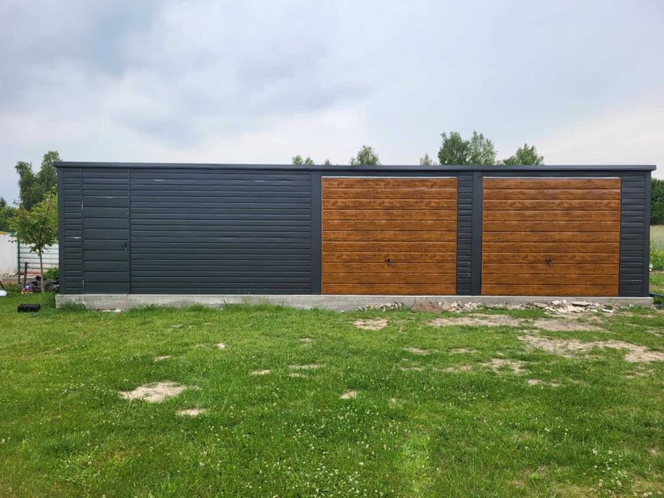 Garaże,Garaż Blaszany, Hale, Wiaty, Domki Narzędziowe, Każdy Wymiar !
