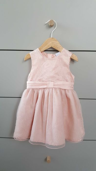 sukienka pudrowy ròż Lindex 74