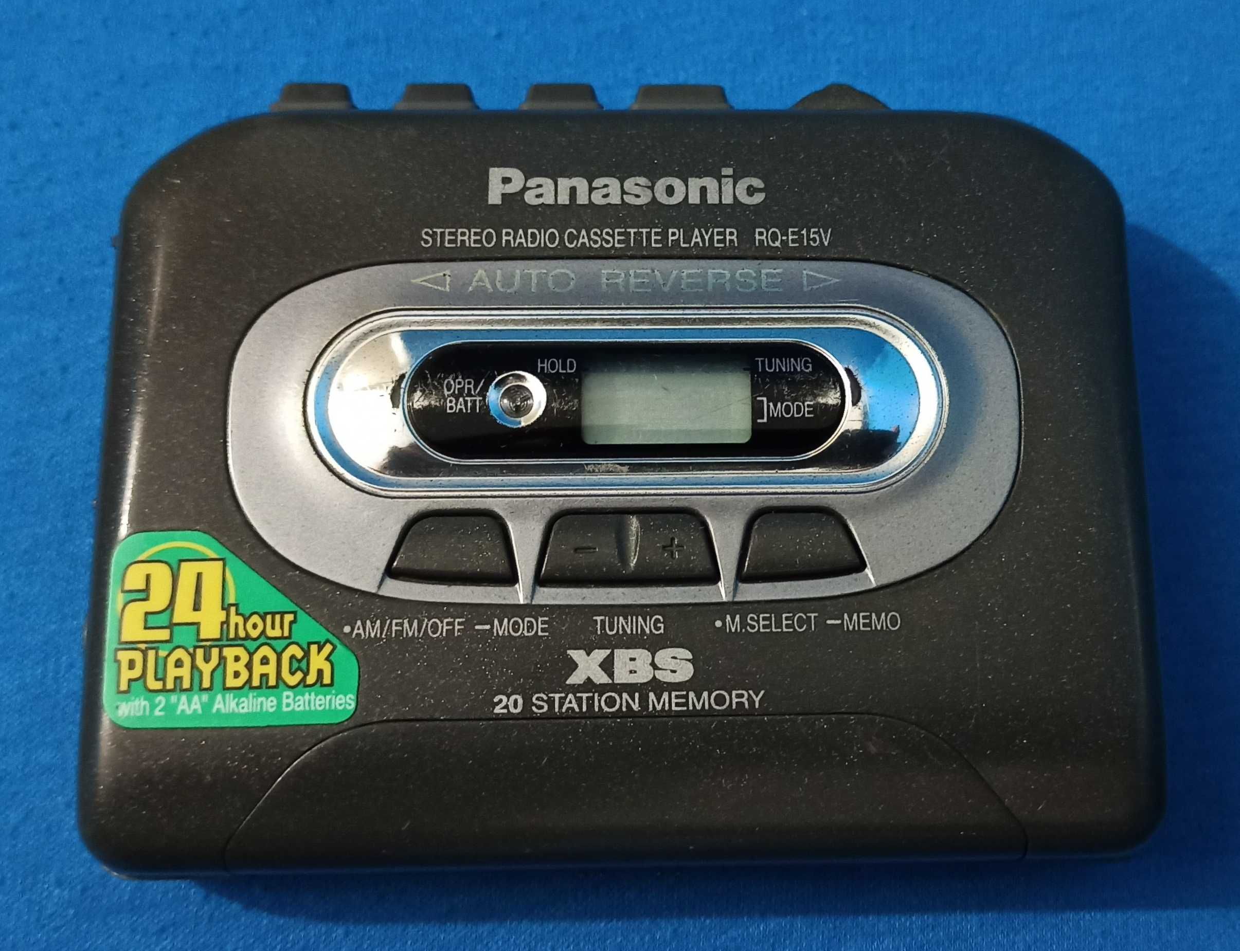 Кассетный плеер  Panasonic RQ-E15V+наушники