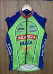 Calcoes piratas e colete da LA Aluminios Maia milaneza da Giordana XL