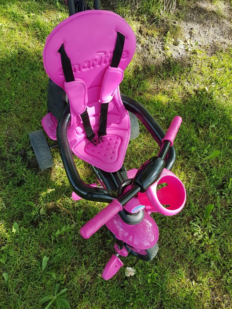 Rowerek trójkołowy Smart Trike różowy