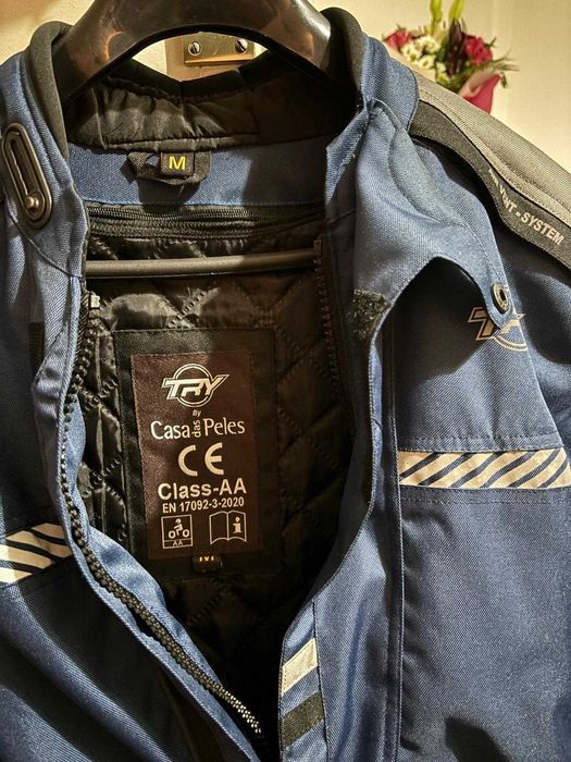 Blusão motard Casa das Peles