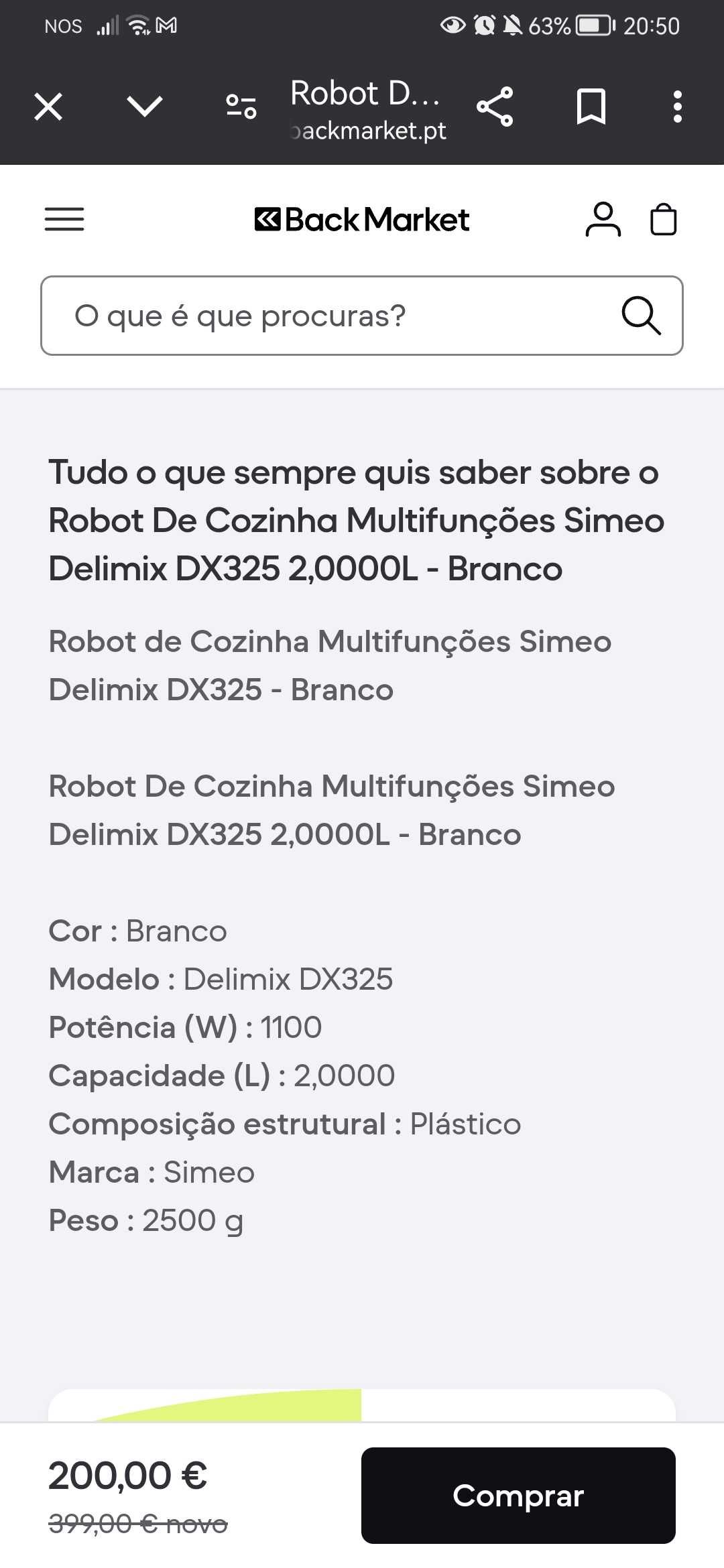 Robot de cozinha