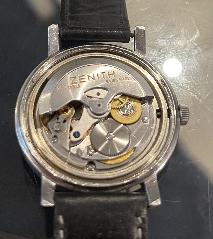 Relógio automático Vintage Zenith Stellina - Década 1960