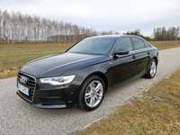 Audi A6 3.0 TDI Quattro S tronic 186 tys skóra czarne wnetrze webasto