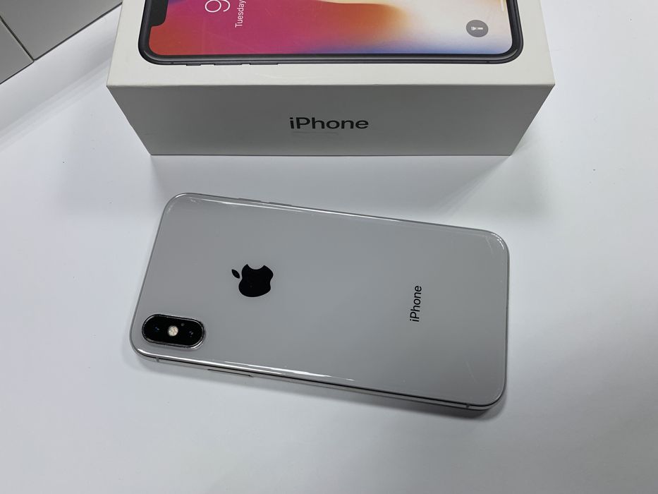 Айфон / iPhone X 256GB (Silver) Neverlock. Без Face ID