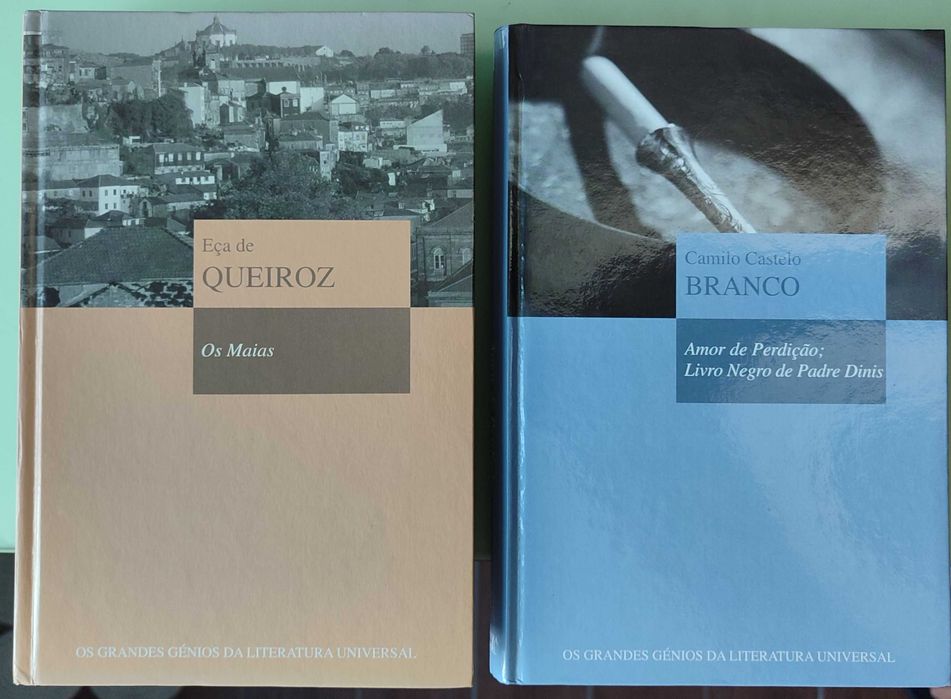 LIVROS Conjunto Duas Obras Literarias Portuguesas
