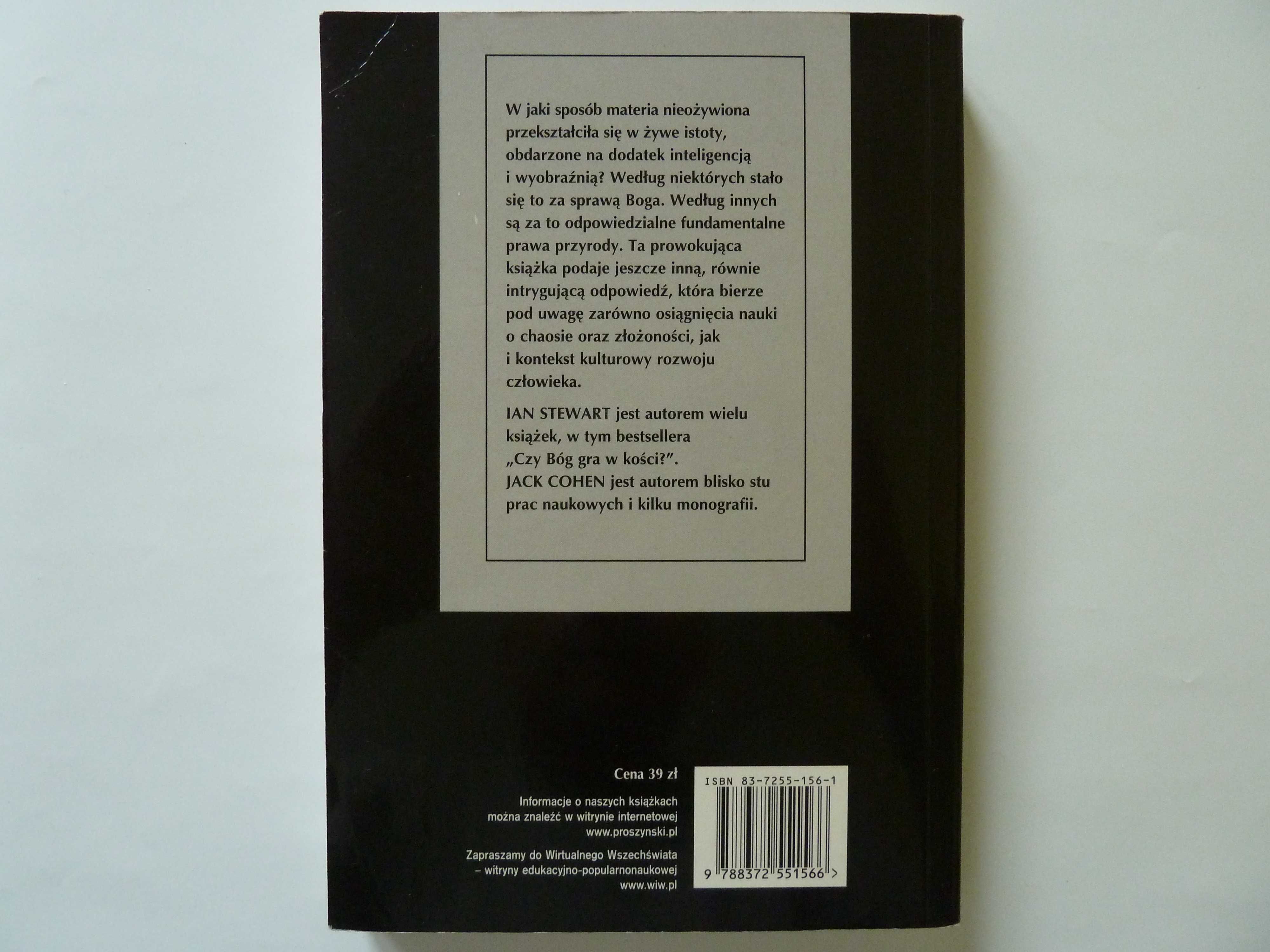 Ian Stewart Jack  Cohen  Wytwory rzeczywistości