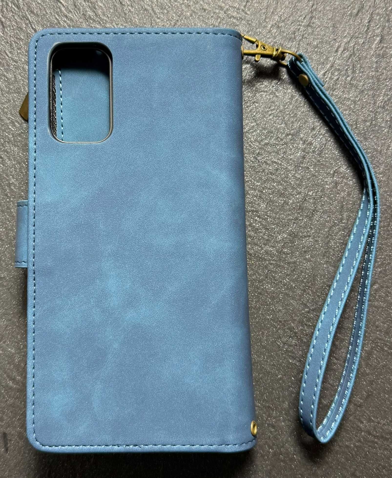 Etui z klapką dla Samsung Galaxy S20 Plus Ueebai niebieskie