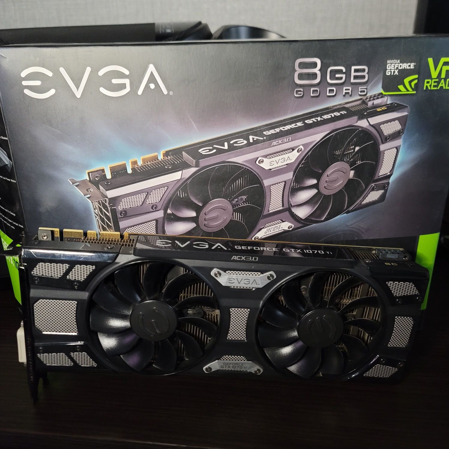 Видеокарта EVGA GeForce GTX 1070ti 8gb