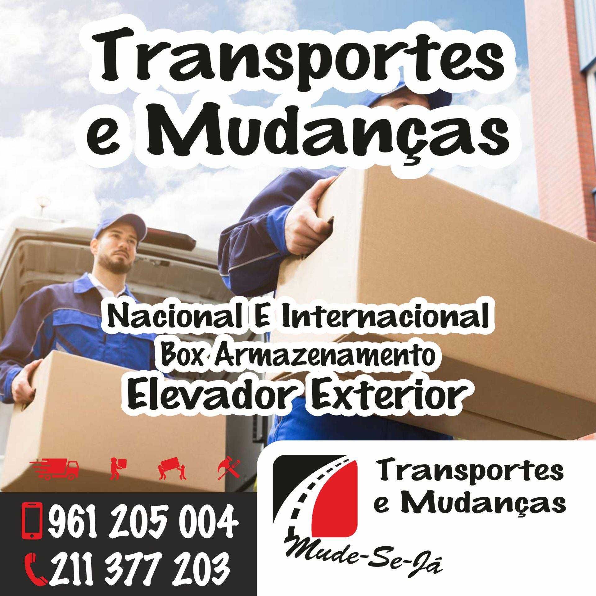 Mudanças e Elevador Exterior