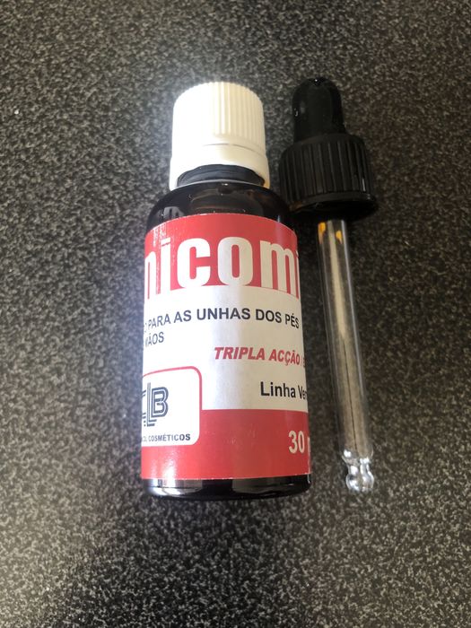ONICOMILZOL gotas para fungos das  unhas pes Micose