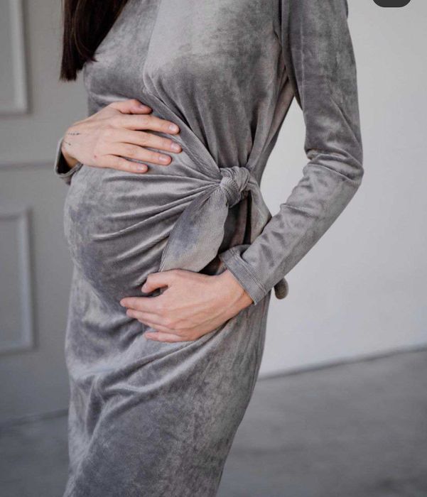 Сукня для вагітних / з кишенькою для гв