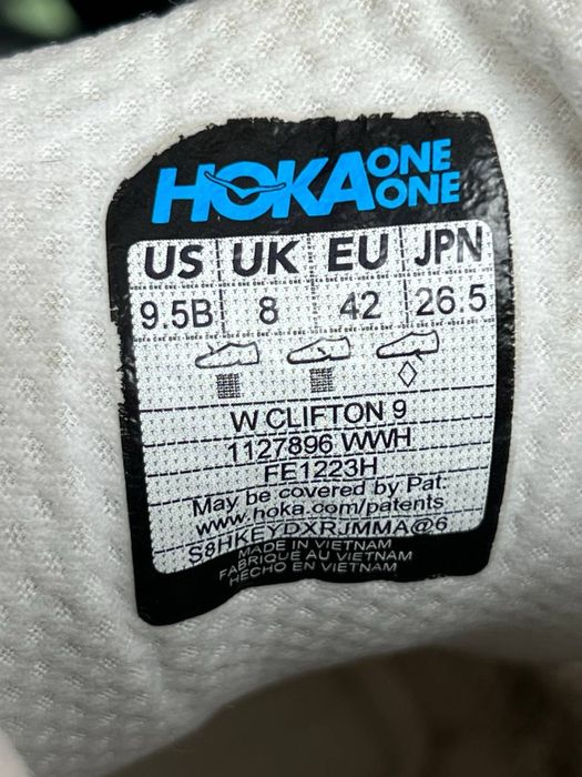 Кроссовки Hoka Clifton 9 Оригинал р(42)