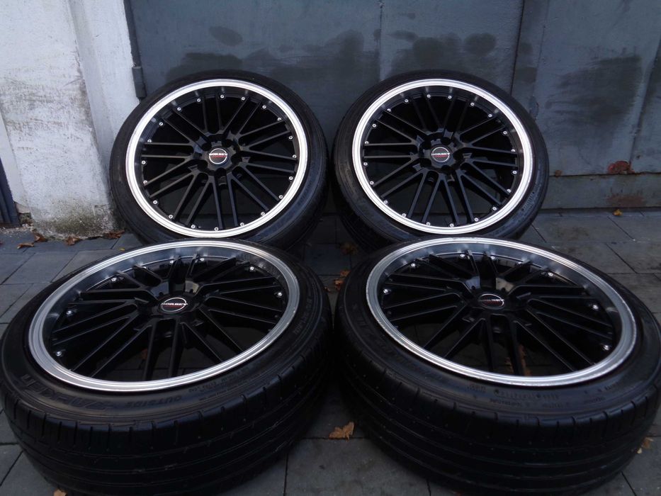 Alufelgi BORBET CW2 18 cali 5x100 VW, Audi Seat Skoda Subaru + opony