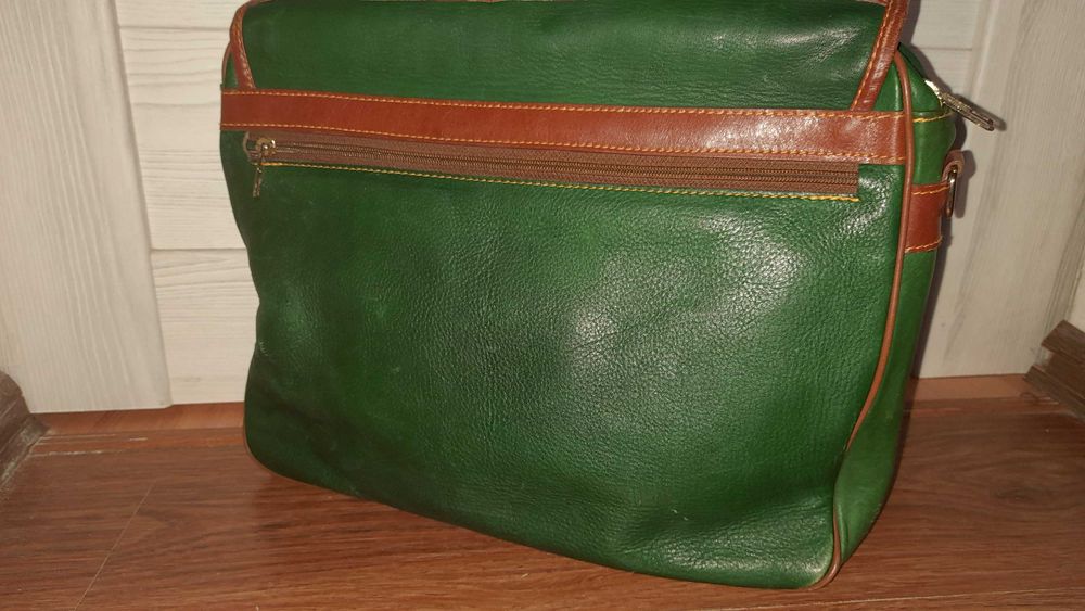 шкіряна сумка -портфель від Henry