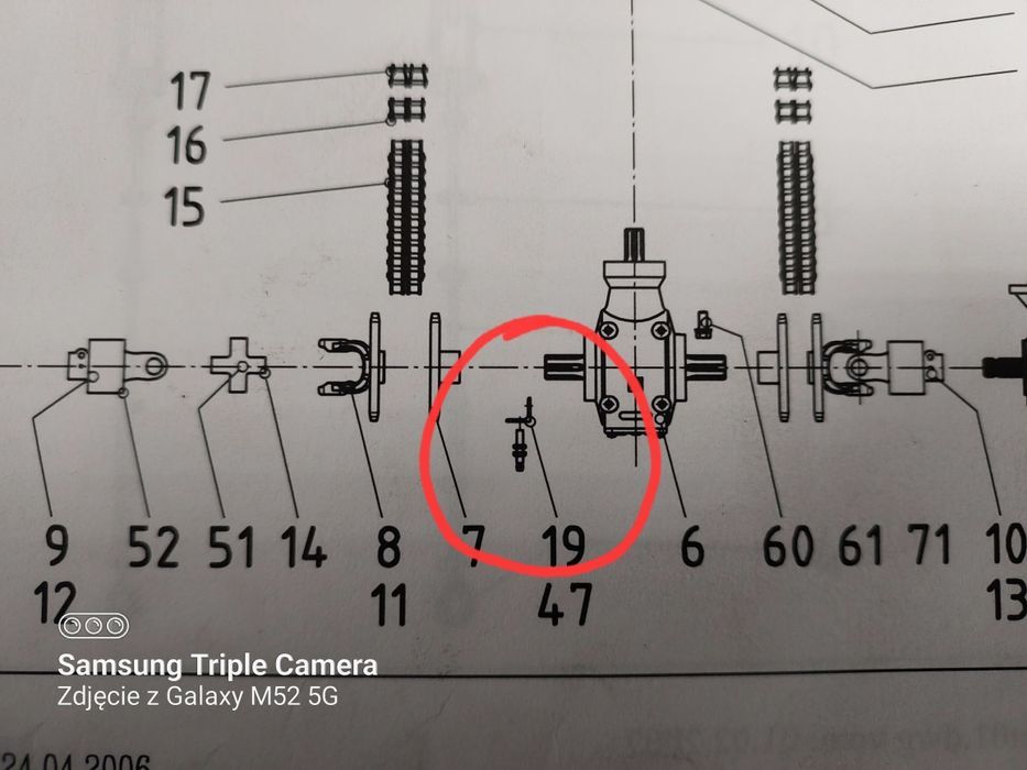 Czujnik indukcyjny obrotów Annaburger sensor M8x1
