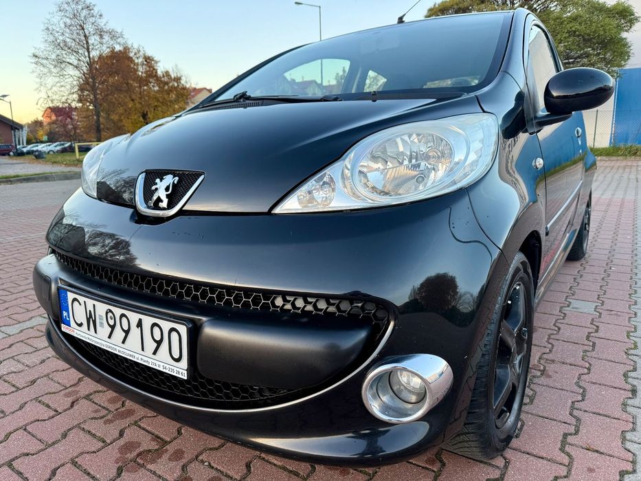Peugeot 107 Automat, Klimatyzacja, Niski Przebieg, Serwisowany!