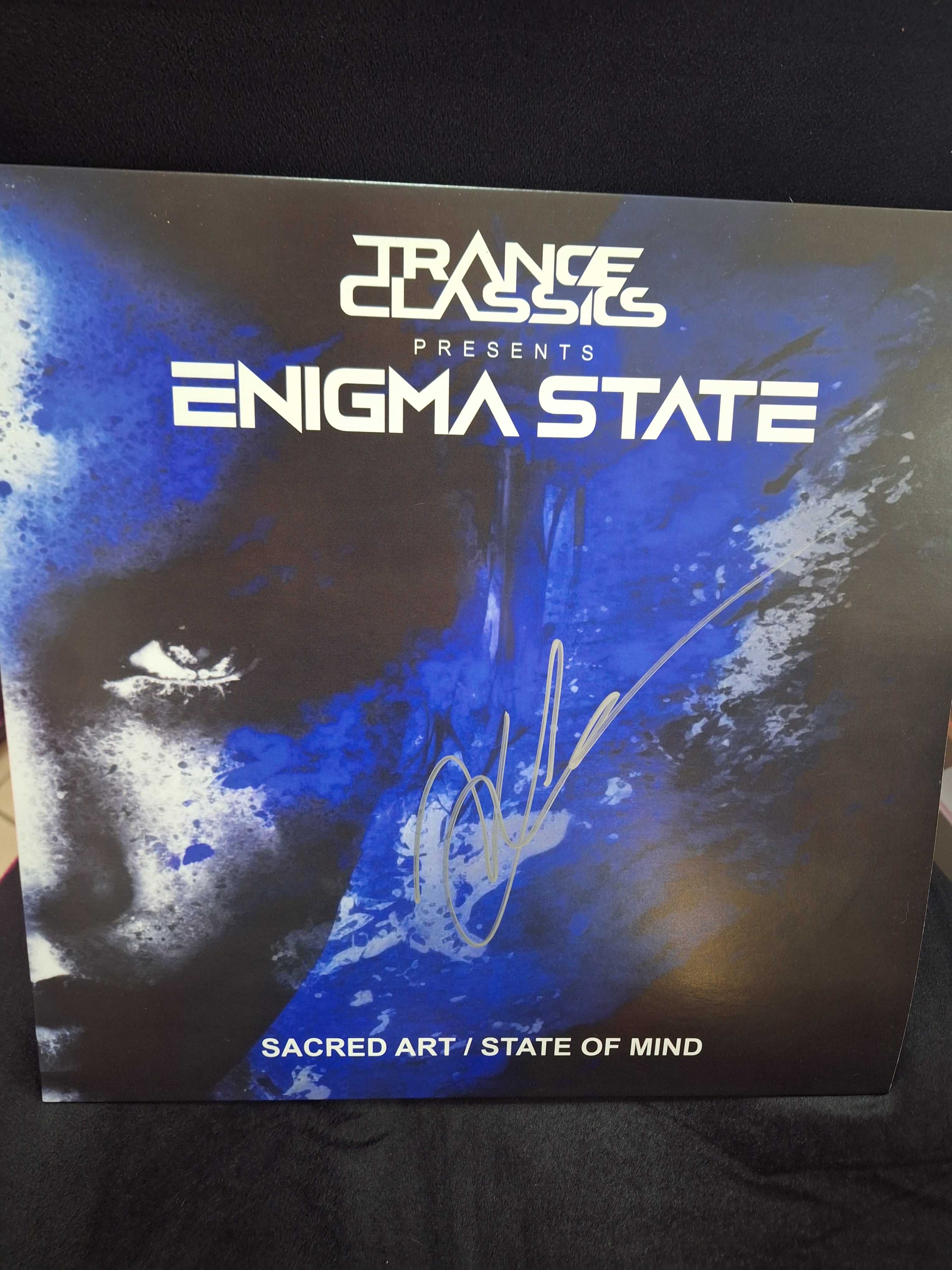 Jak NOWA płyta winylowa Enigma State Nathan Stealey AUTOGRAF 2023