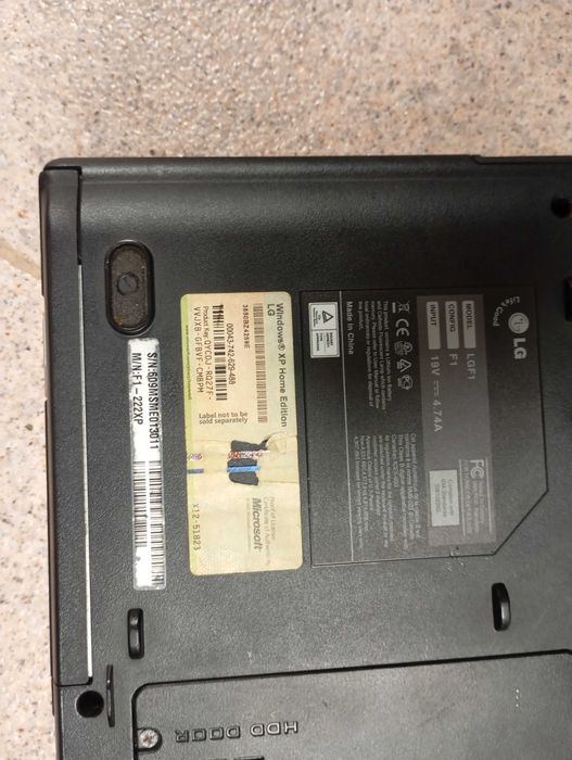 Portátil lg para peças