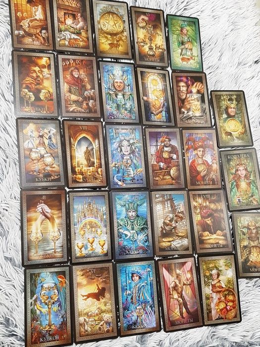 Карты Таро 8х13 Гранд Люкс Чиро Маркетти