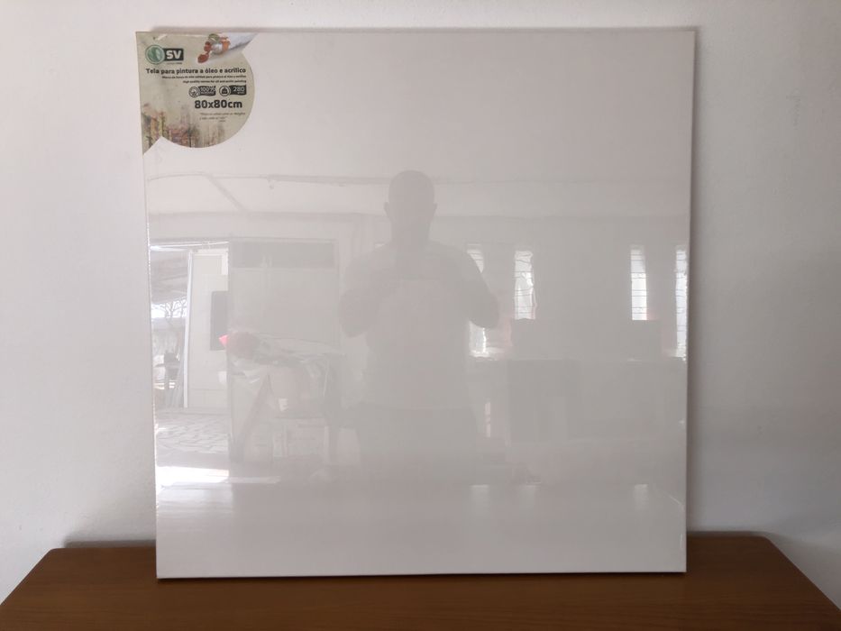 Tela para pintura a óleo ou acrílico 60x80 Nova selada