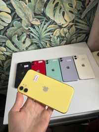 iPhone 11 Yellow 64GB Neverlock айфон 11 ідеал Кількість