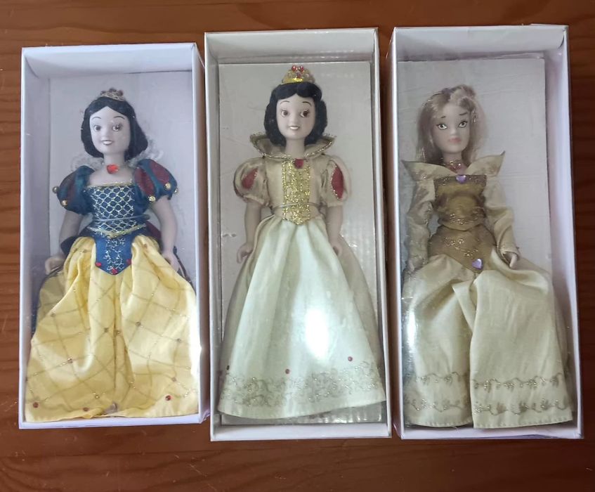 Bonecas princesas disney em porcelana
