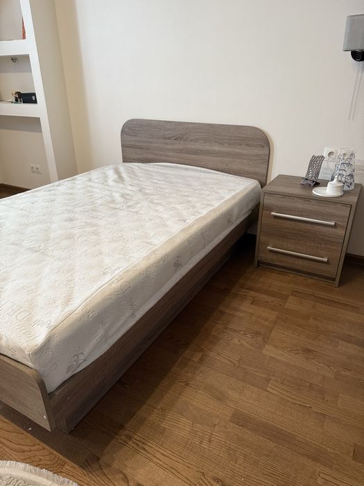 Ліжко 120×190 з матрацом, ДСП, Київ / Софіївська Борщагівка