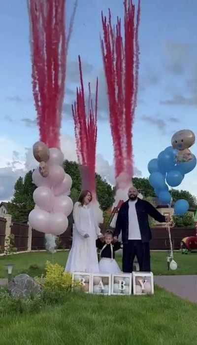 Кольоровий Дим Спалах 10м для Вашого Гендер Паті (монтаж,супровід)