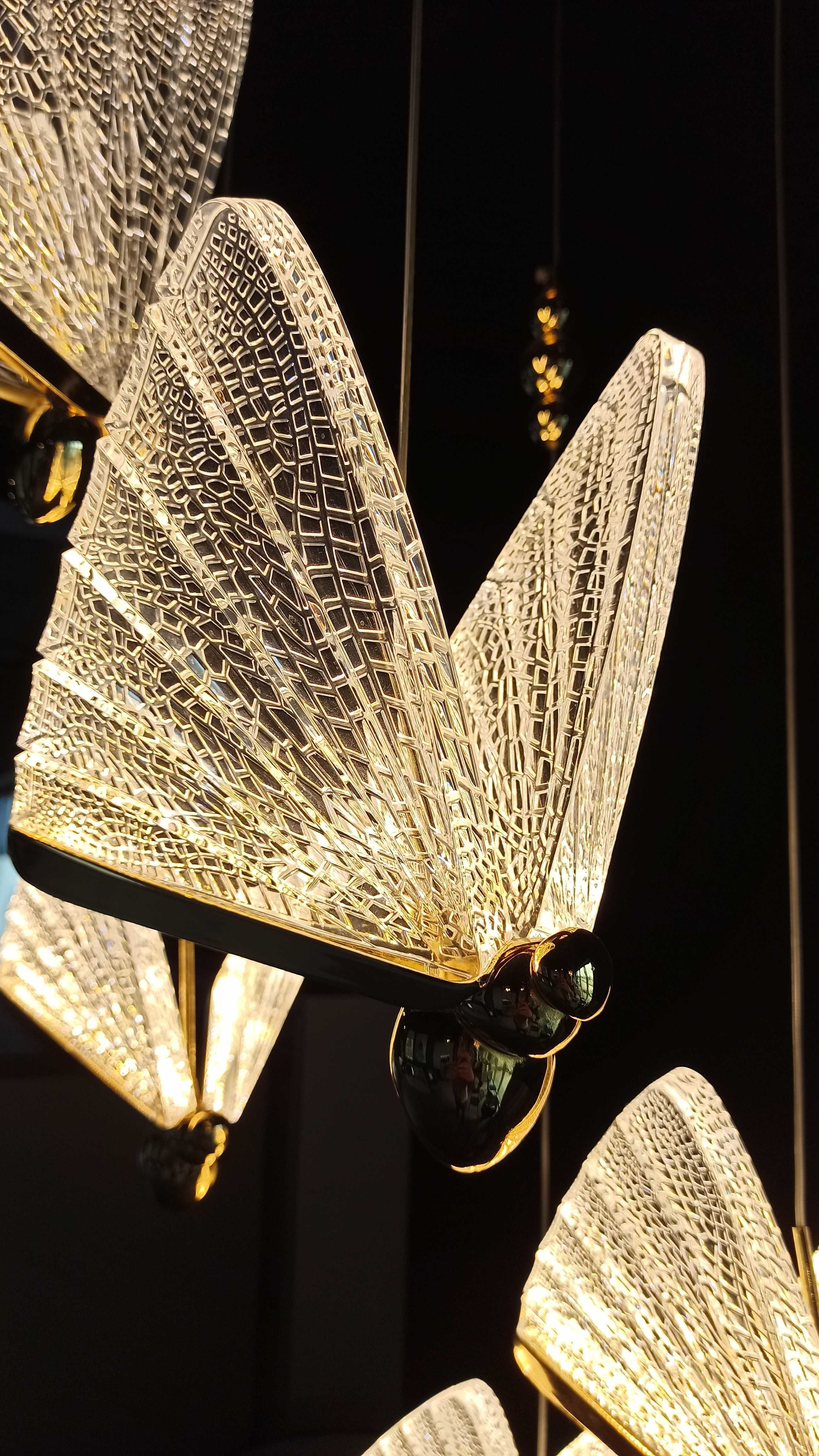 lampa wisząca Bee lamp 5 złota z ekspozycji