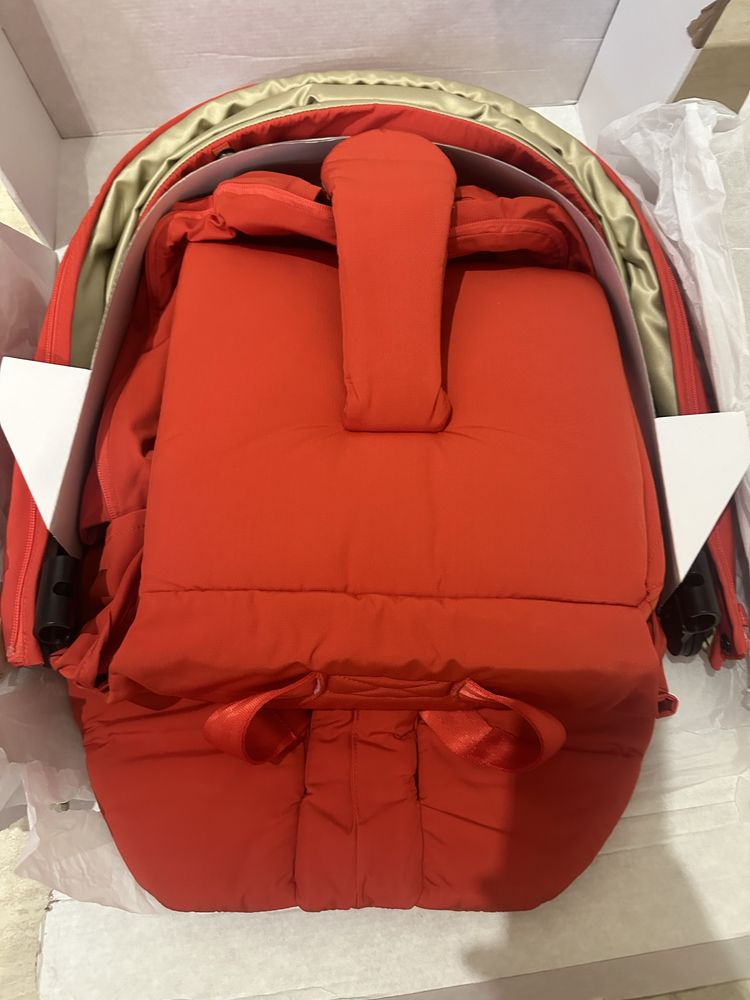 Текстиль ткань cybex Priam  4.0  2022 seat pack Autumn Gold