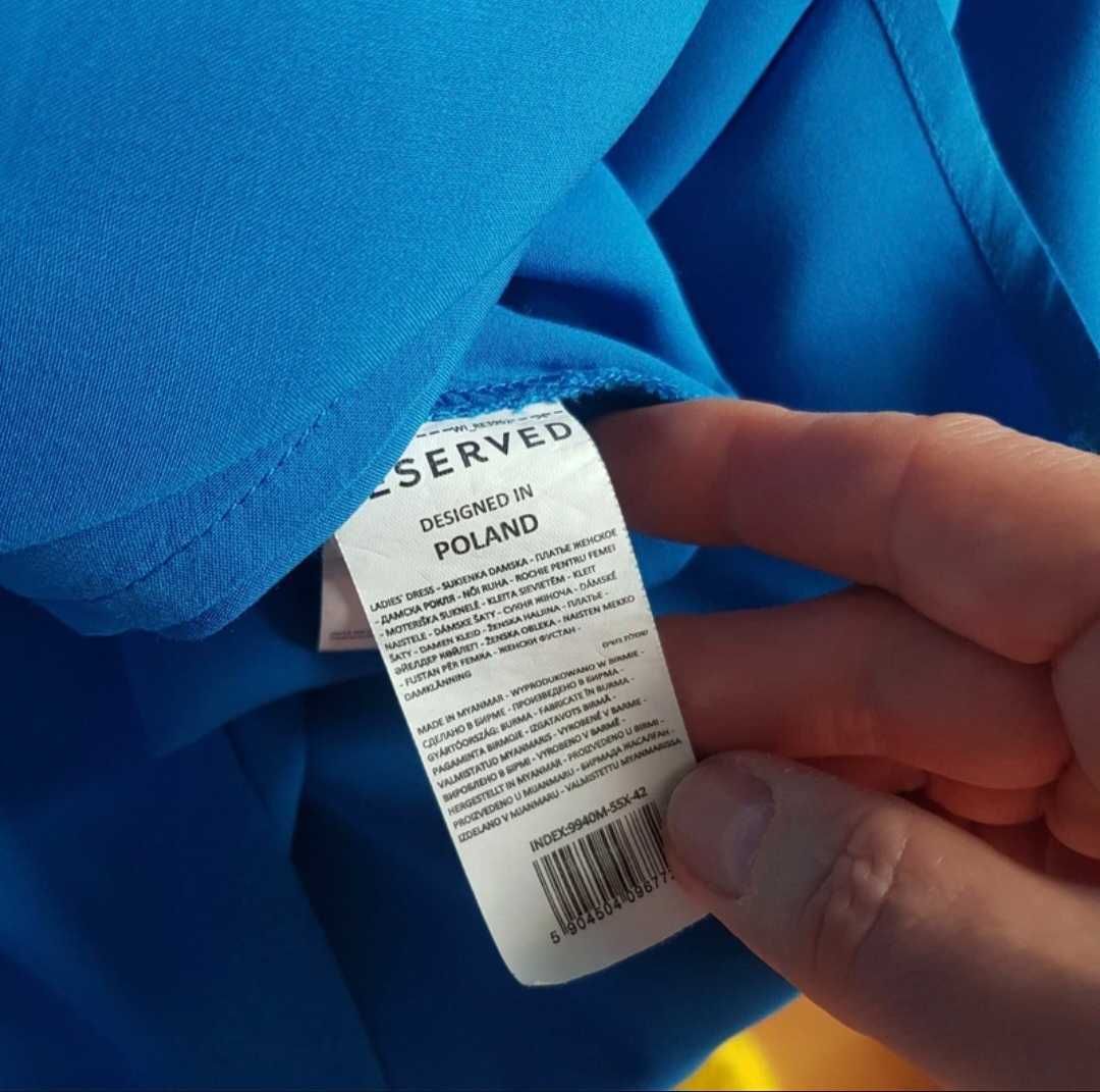 Reserved śliczna długa maxi sukienka na lato L