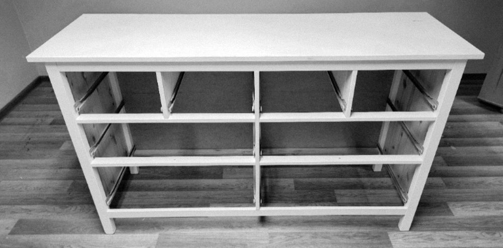 2 Komody Ikea. Terva 6 szuflad i Hemnes 8 szuflad