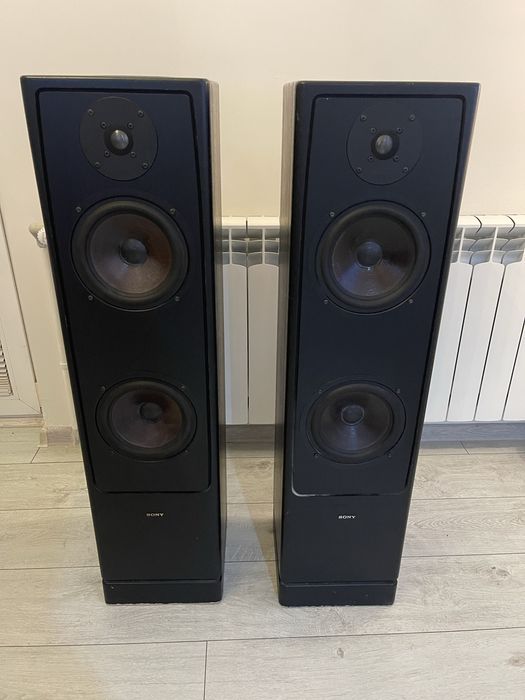Zestaw kolumn SONY SS-F5 ES + wzmaczniacz KENWOOD