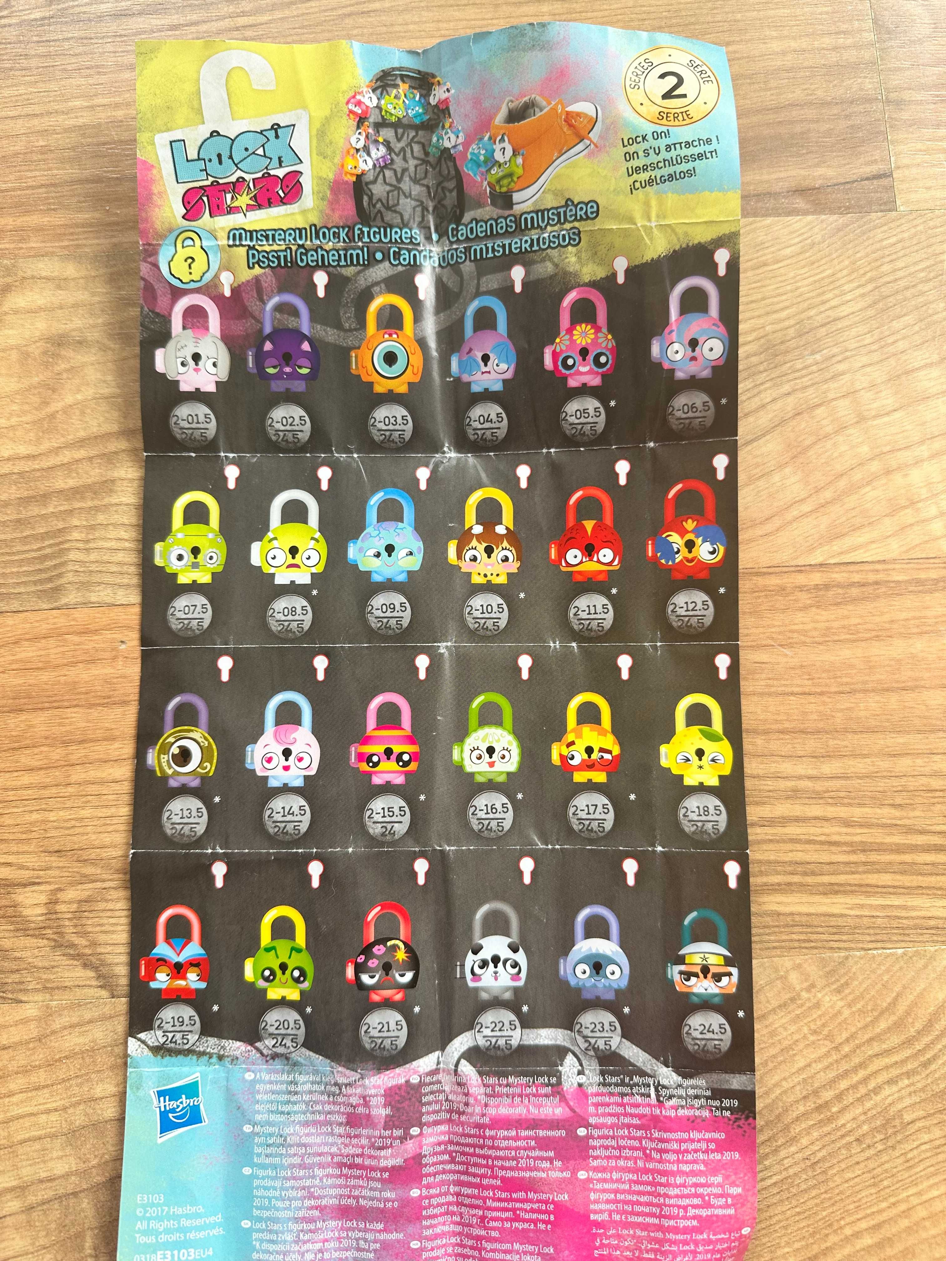 Kluczyki LOCK STARS Hasbro 5 szt