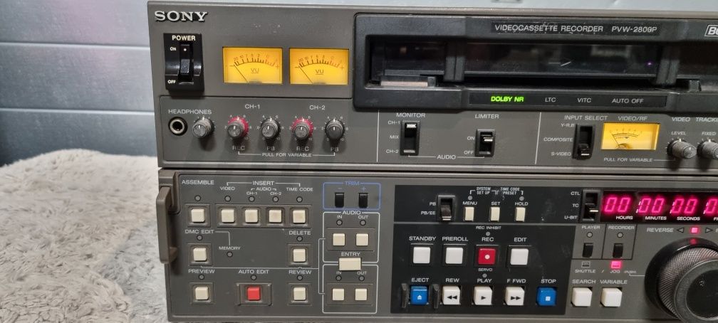 Magnetowid Betacam SONY PVW-2800P