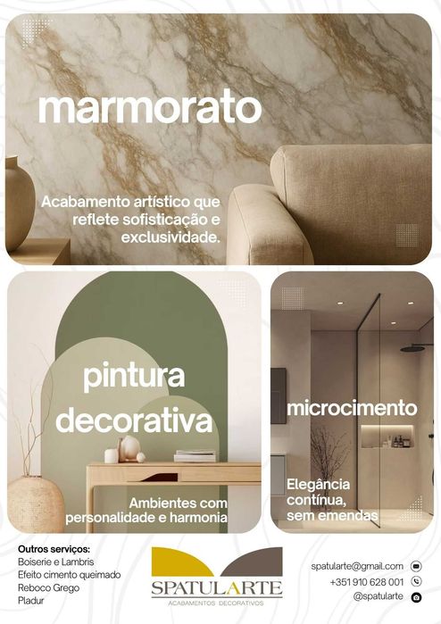 acabamentos decorativos de alto padrão estético